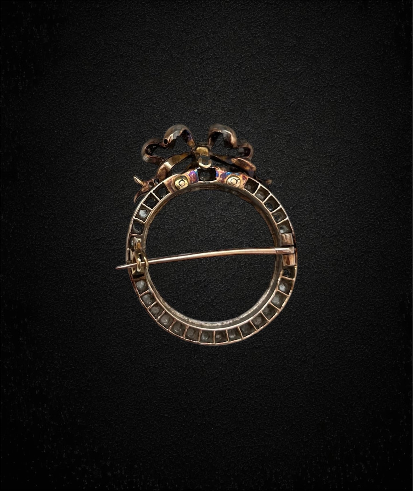 Spilla vittoriana con diamanti, circa 1830