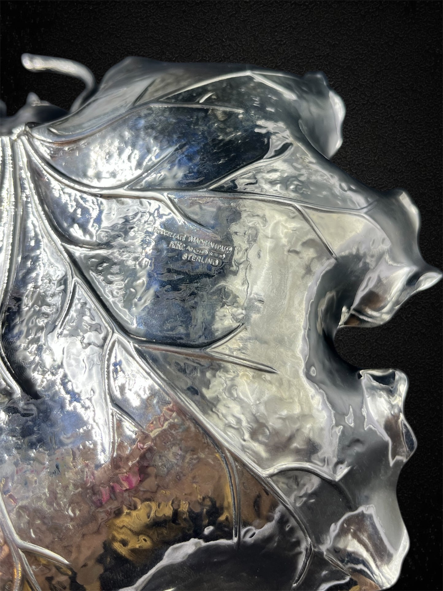 Foglia Vigna Buccellati, ciotola in argento