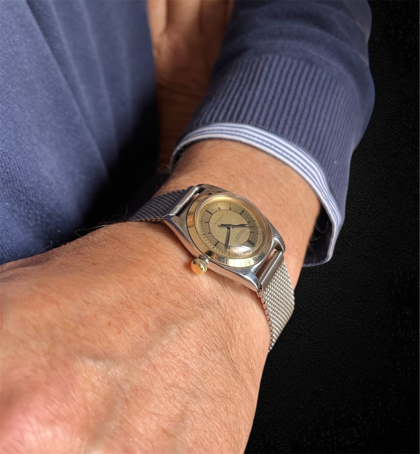 Rolex "Ovetto" Ref. 3133, oro e acciaio