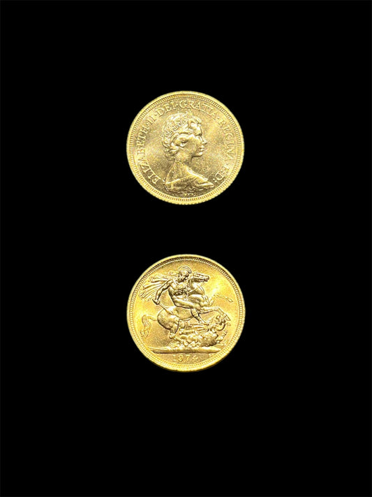 Sterlina inglese Elisabetta "coroncina"