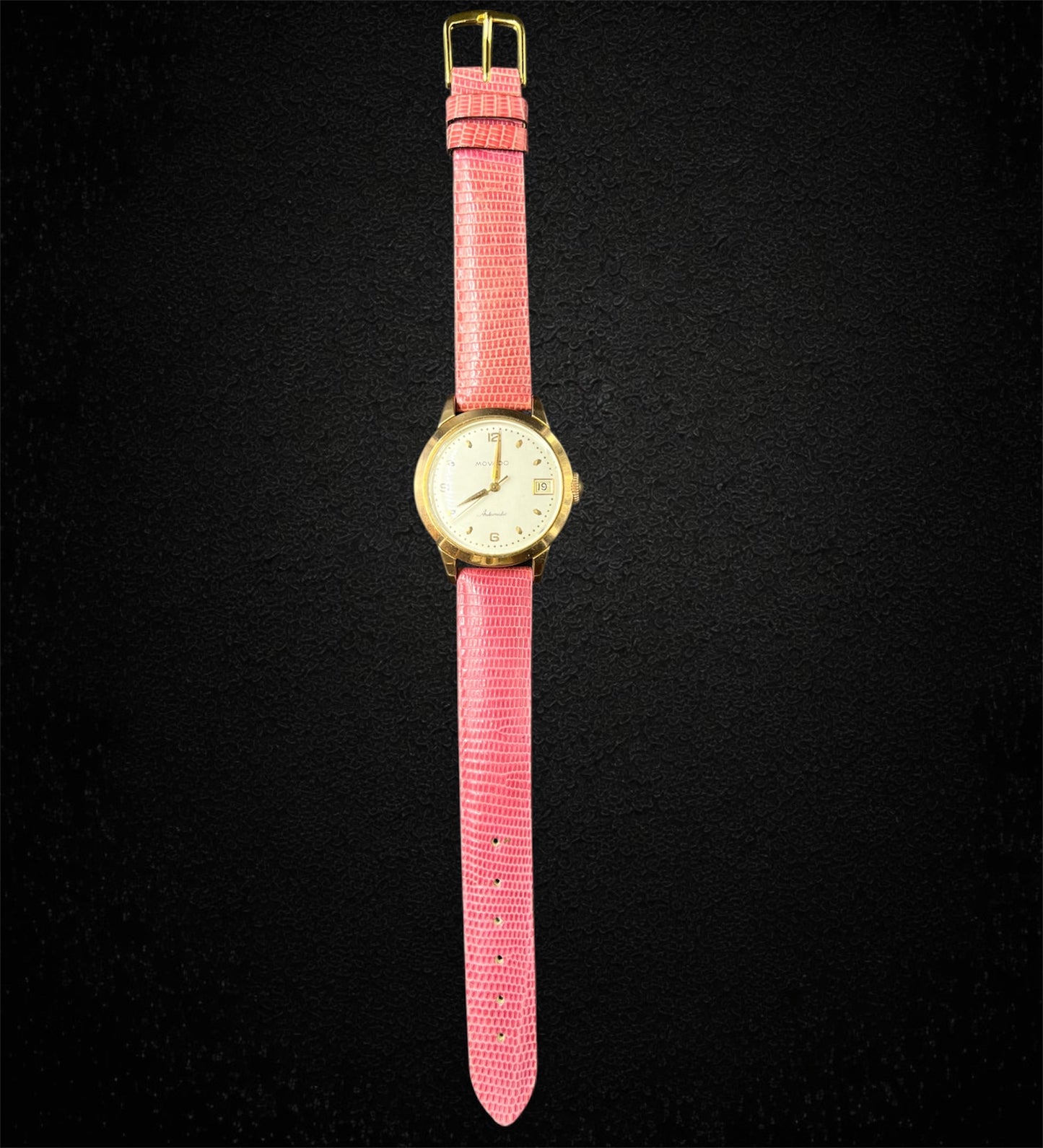 Movado, anni ’50 — cassa a vite in oro 18K, calibro 224A