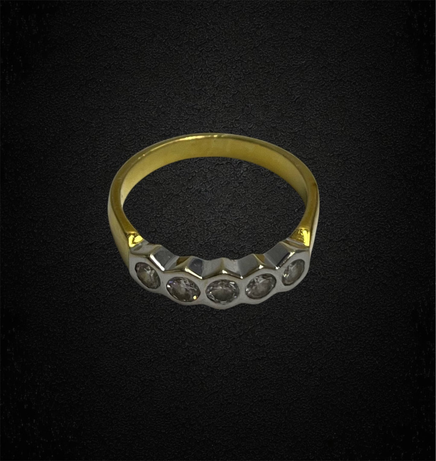 Riviere in oro bianco e giallo con diamanti