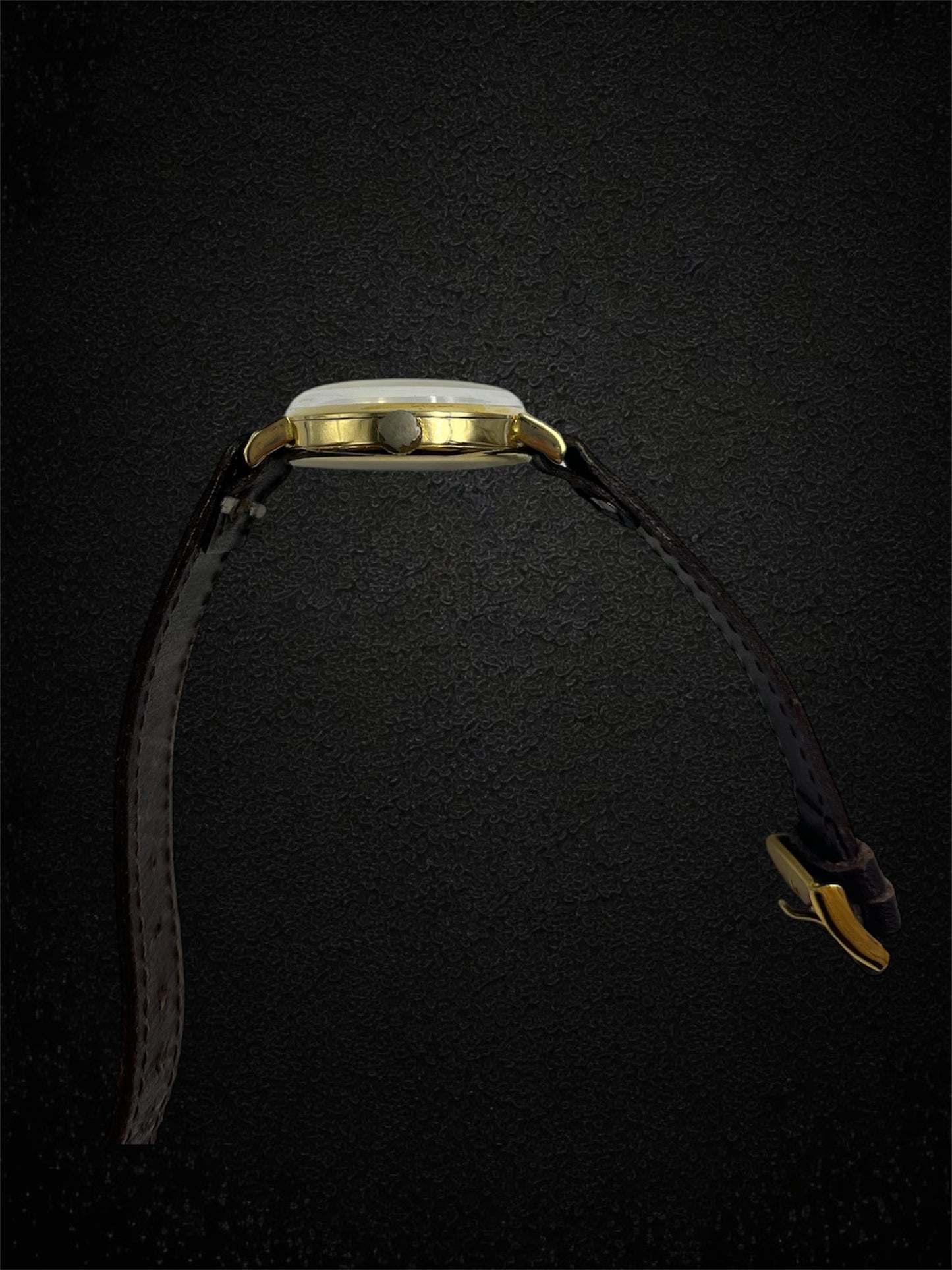 Longines – Orologio da polso vintage in oro giallo 18K