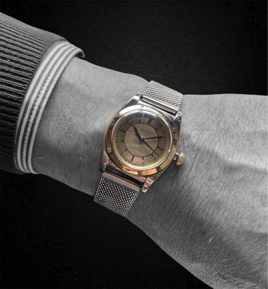 Rolex "Ovetto" Ref. 3133, oro e acciaio