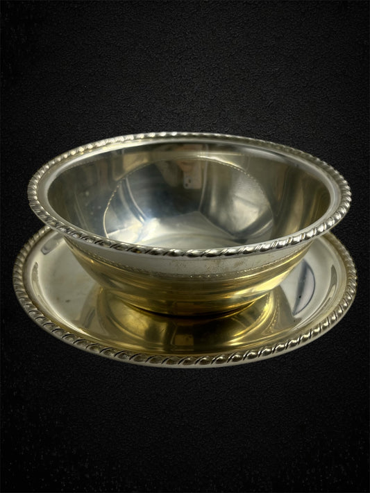 Set di 12 coppette da macedonia o gelato, con piattino, stile San Marco