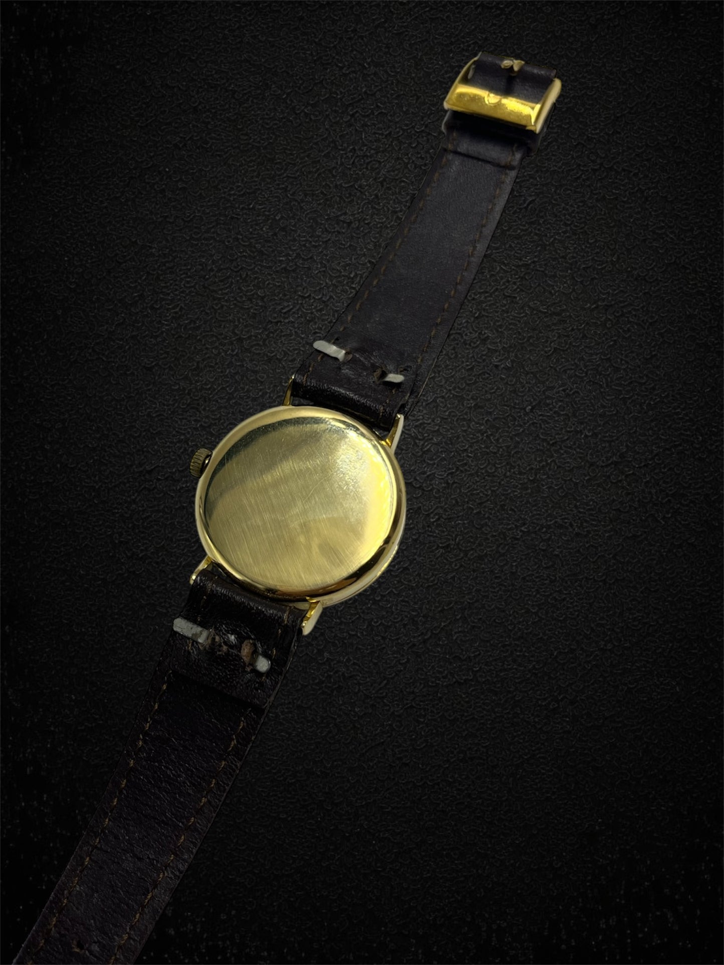 Longines – Orologio da polso vintage in oro giallo 18K