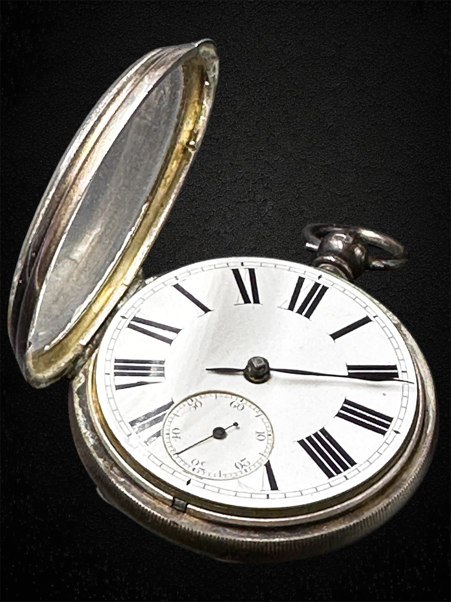 Orologio da tasca in argento – E. Perfitt, Wymondham – Londra 1874
