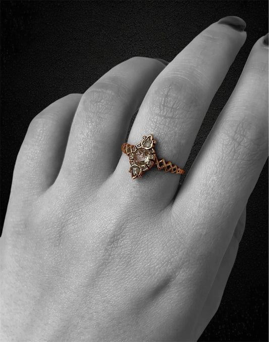 Antique English Diamond Ring