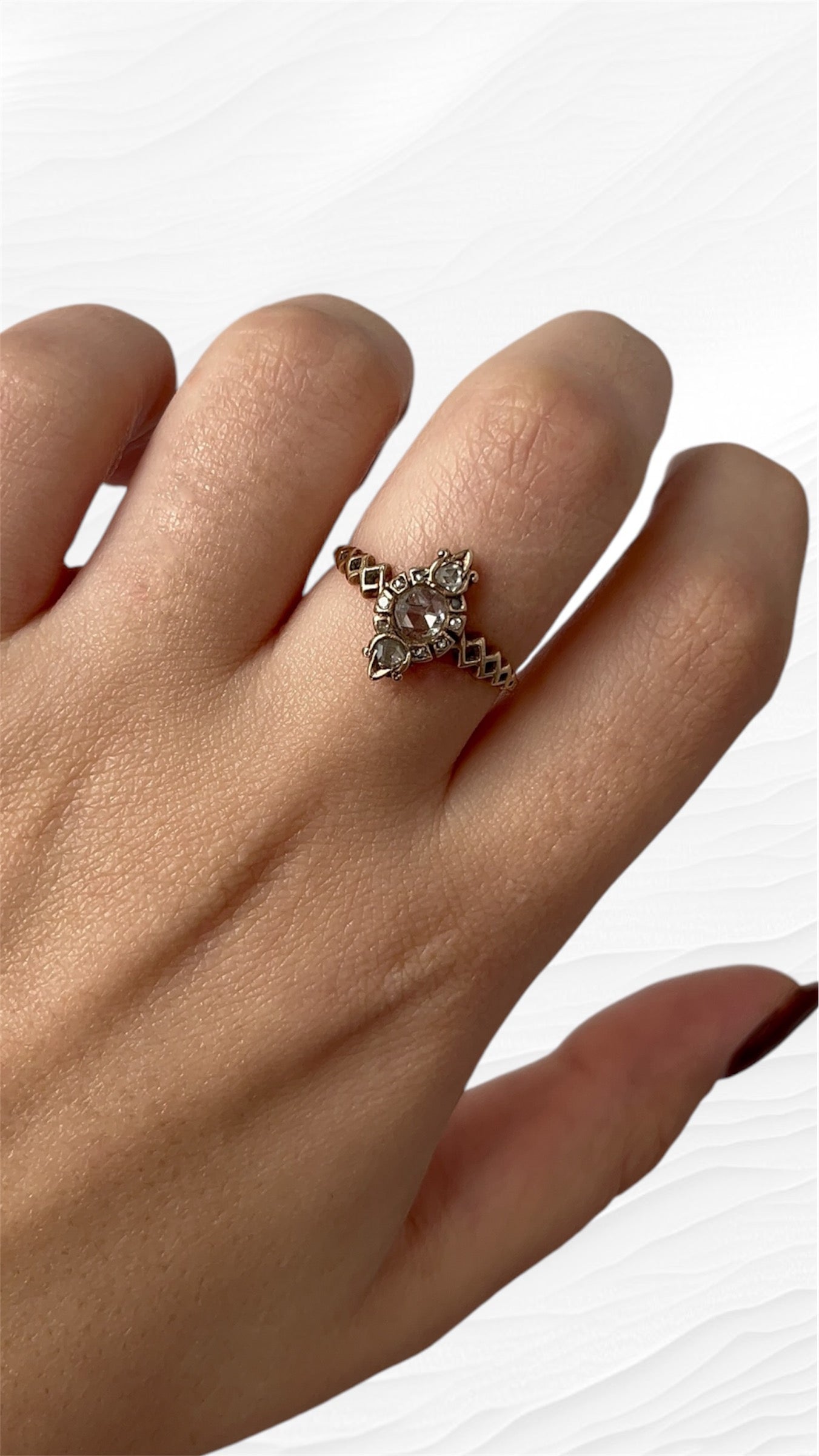 Antique English Diamond Ring