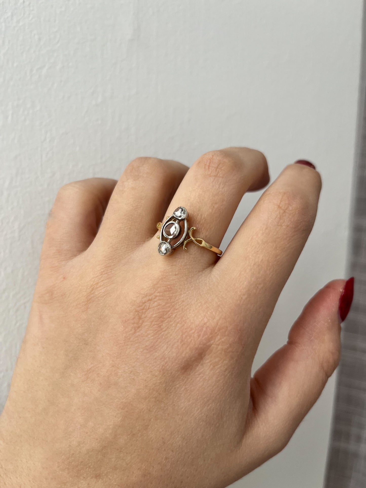 Anello jugendstil austroungarico