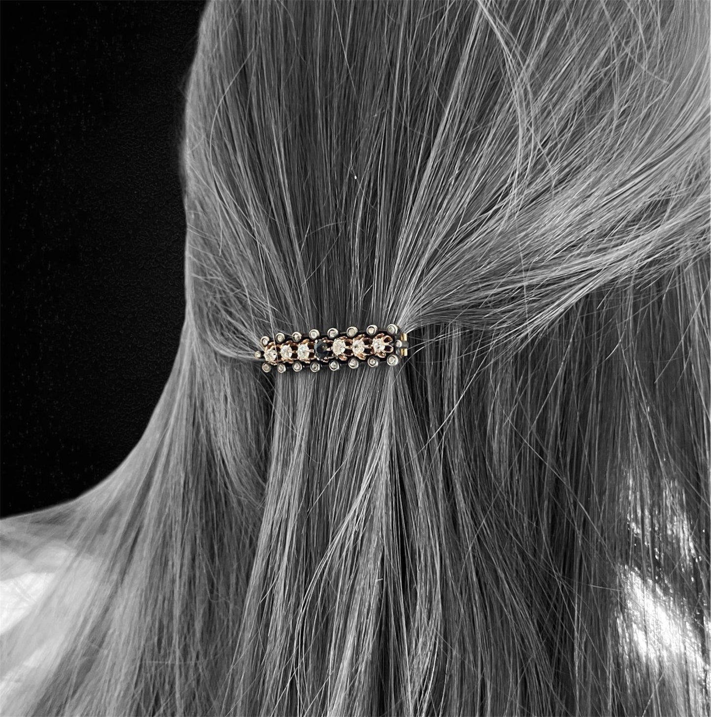 Imponente Spilla Austroungarica con Diamanti.