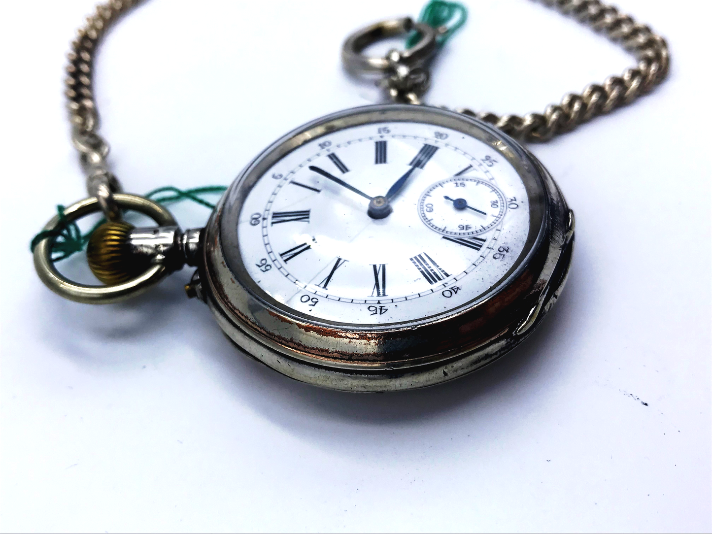 Orologio svizzero in argento, per il mercato tedesco