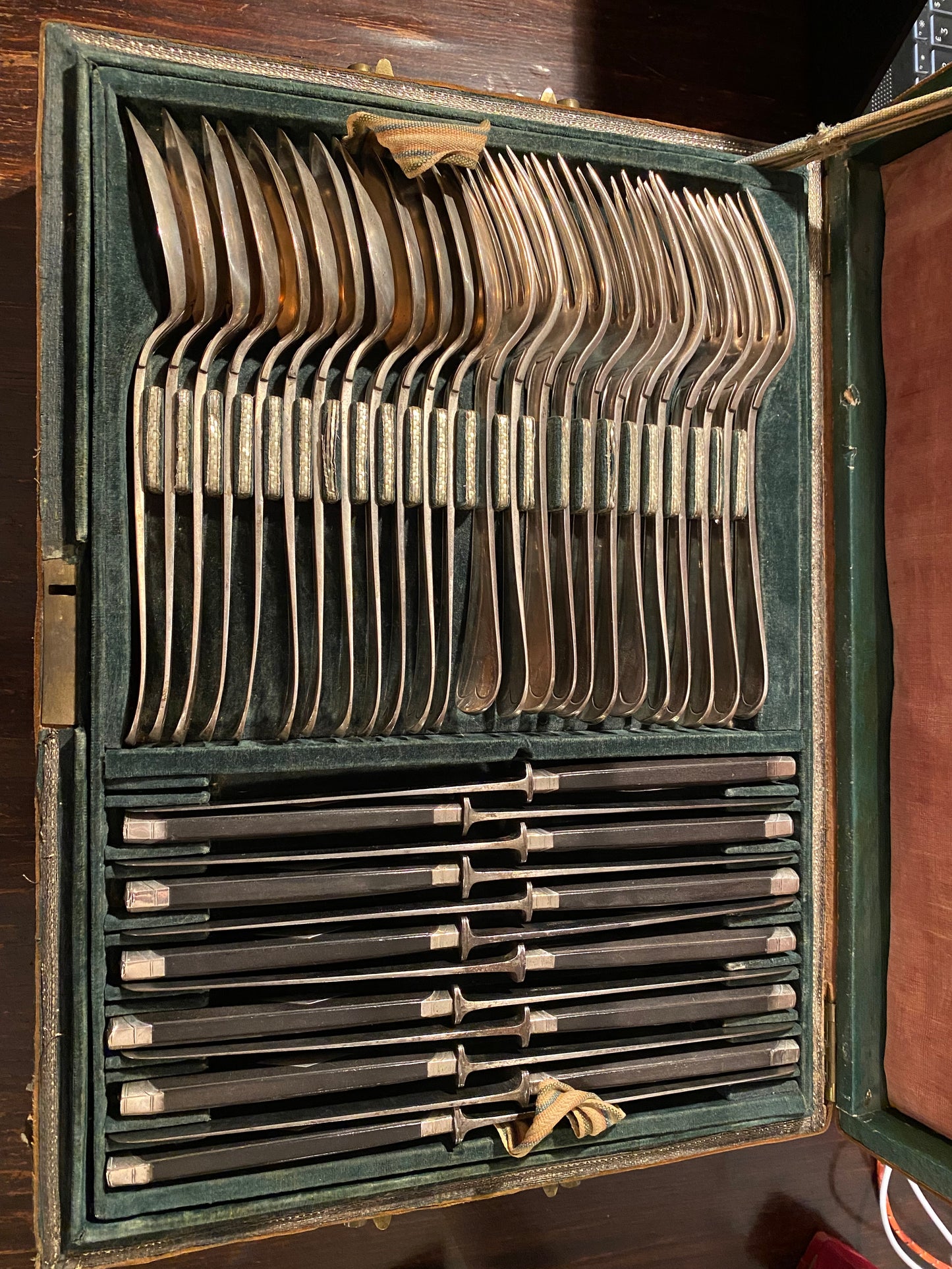 Set di Posate da Viaggio Diplomatico Savoia in Argento