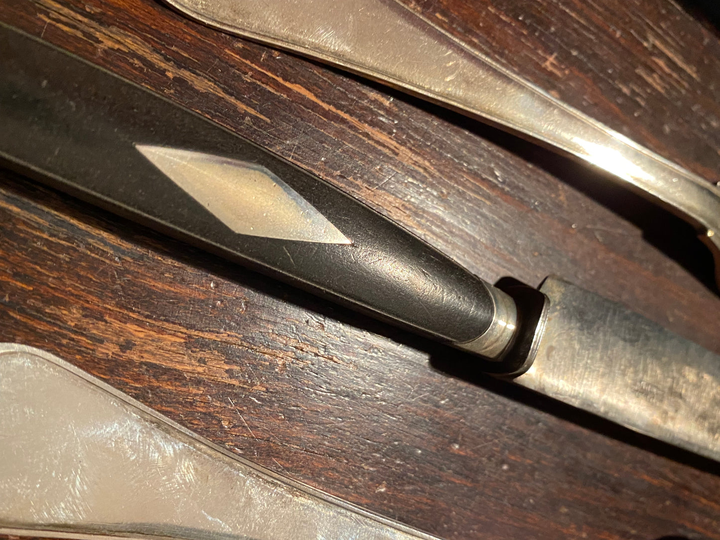 Set di Posate da Viaggio Diplomatico Savoia in Argento