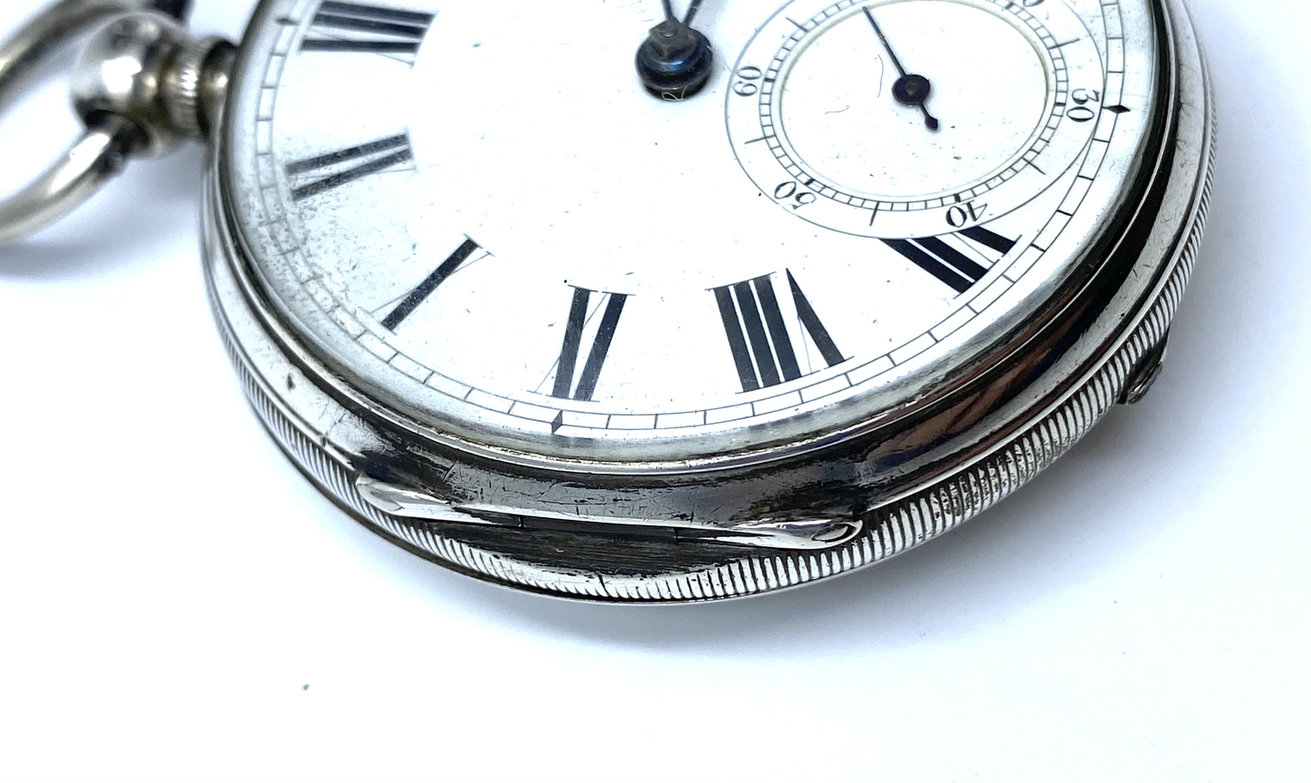 Orologio da Tasca Inglese in Argento