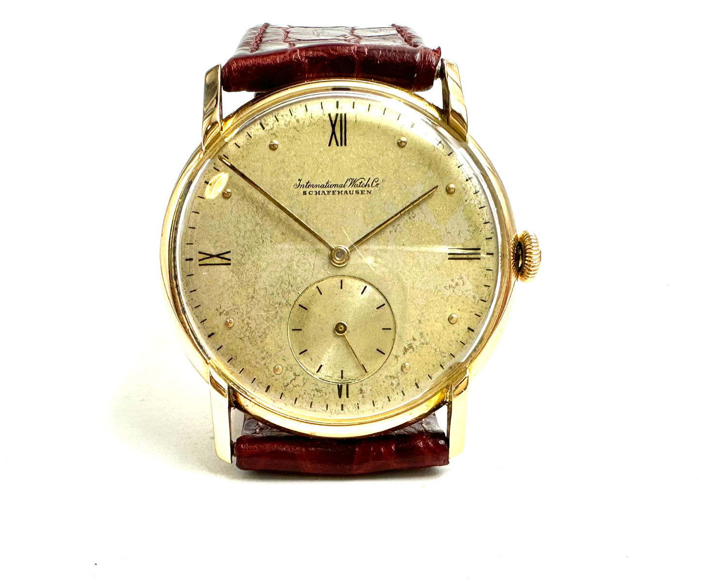 IWC Schaffausen cassa oro, anni Trenta