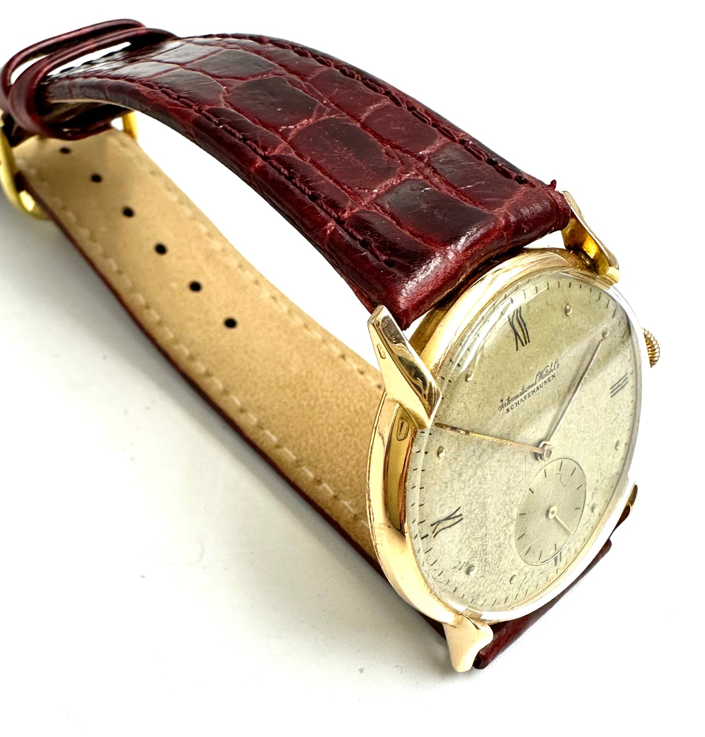 IWC Schaffausen cassa oro, anni Trenta