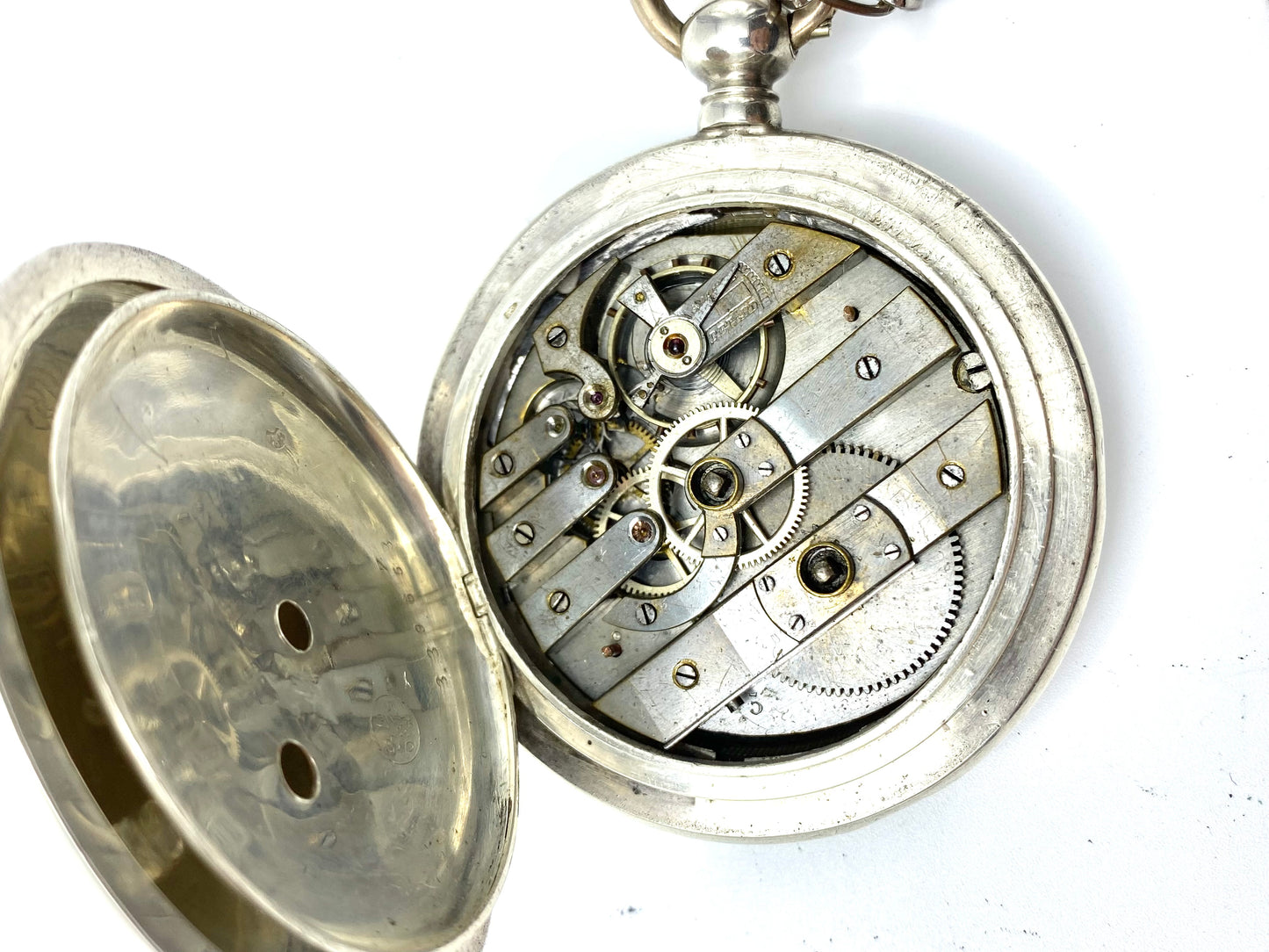 Orologio Da Tasca Boutte in Argento