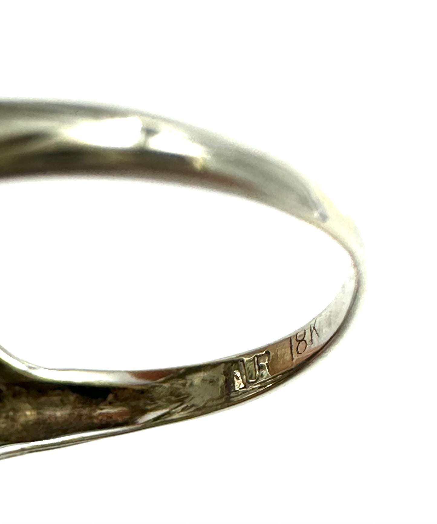 raro anello francese Art Nouveau