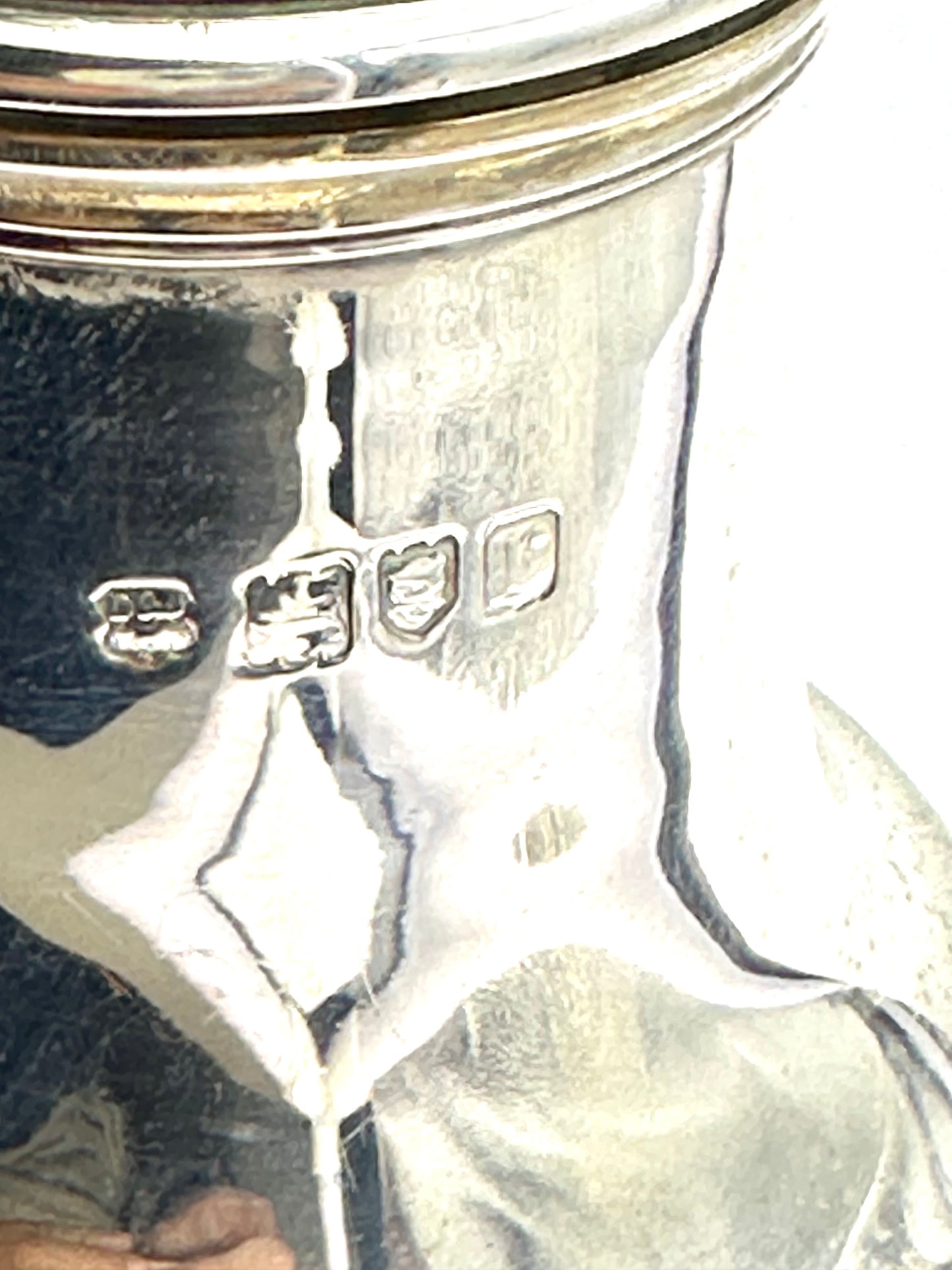 English sugar caster from Daniel & John Wellby