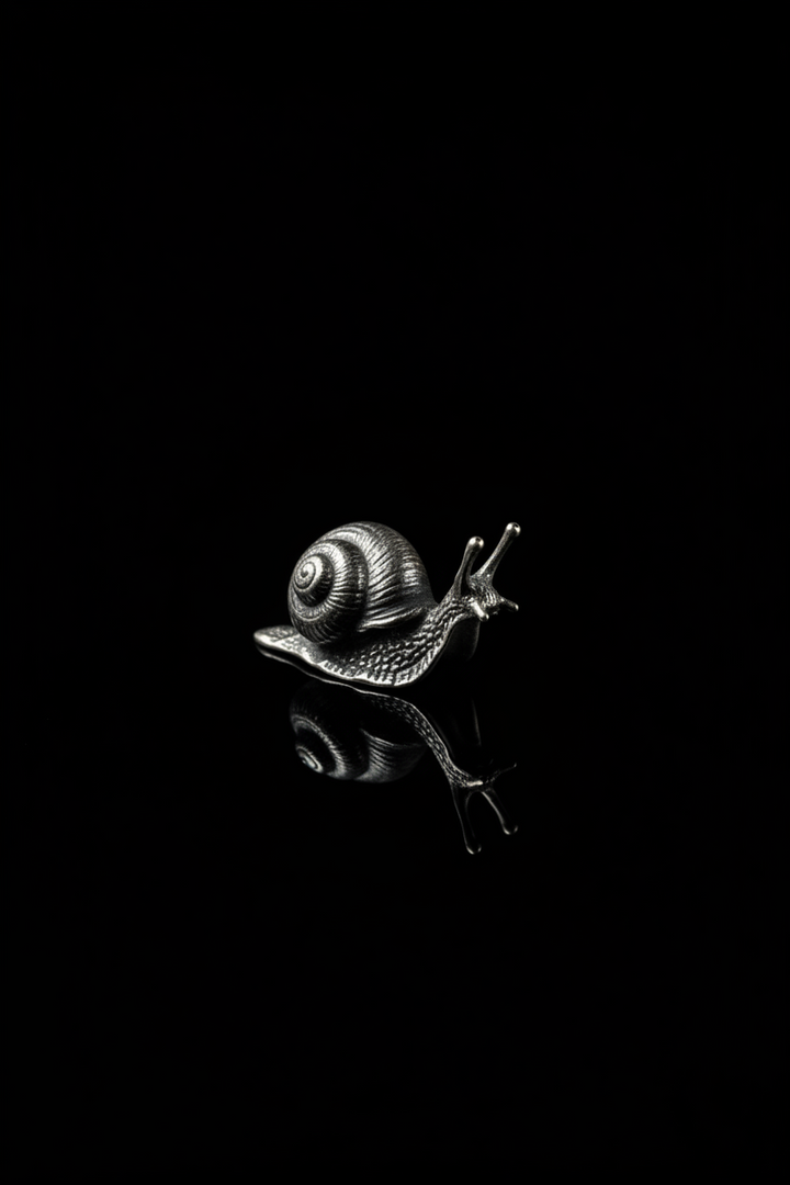 Snail in 800 Silver