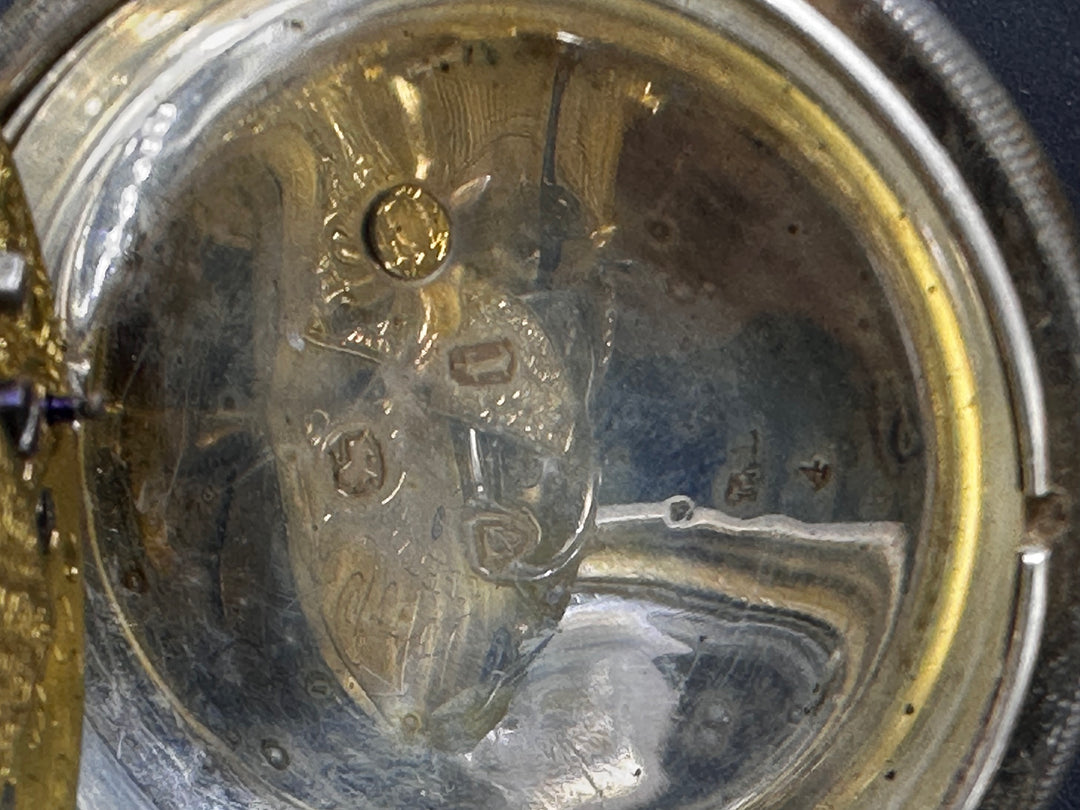 Orologio da tasca in argento – E. Perfitt, Wymondham – Londra 1874