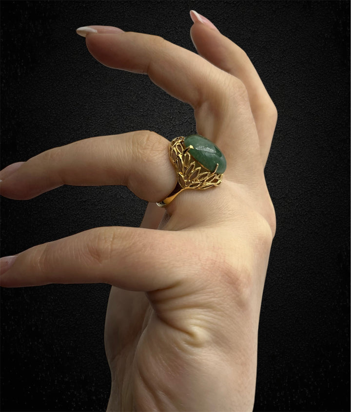 Anello con Giadeite