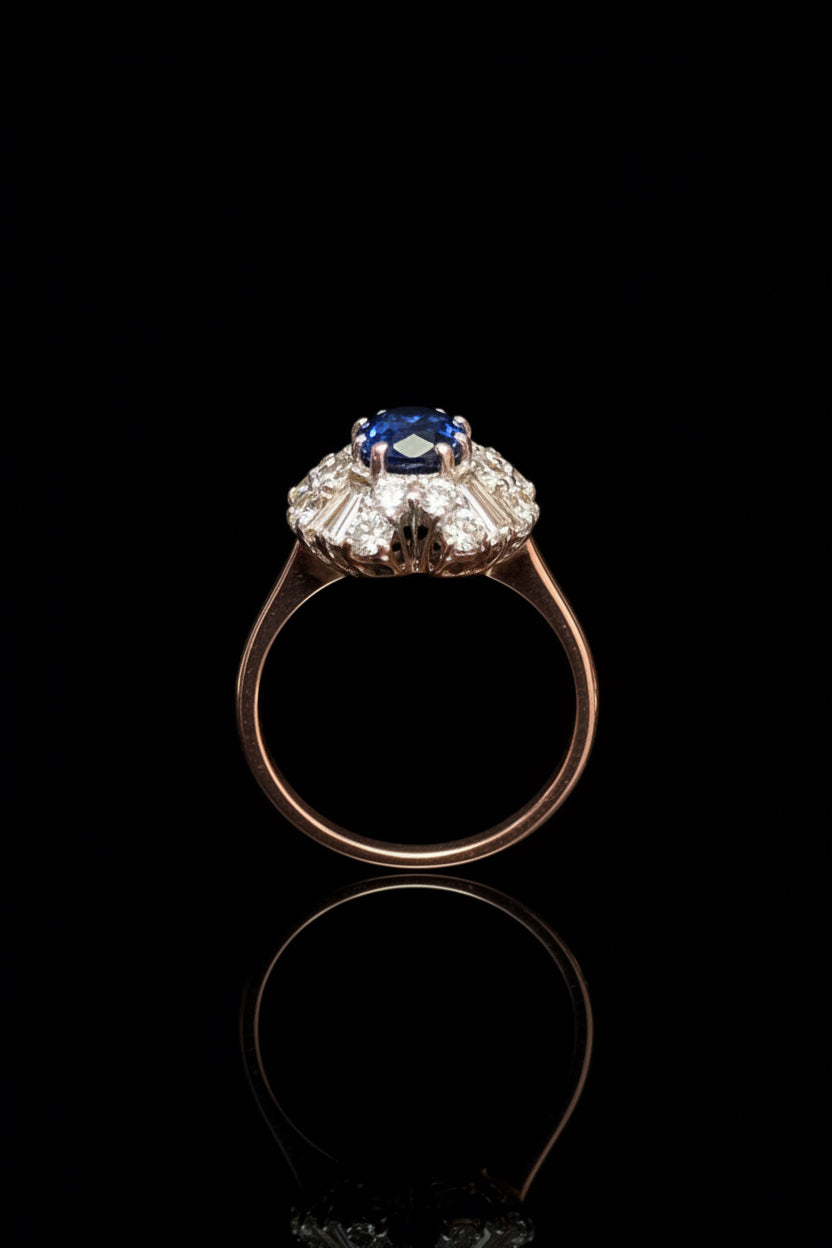 Anello “Scrigno di Zaffiro”
