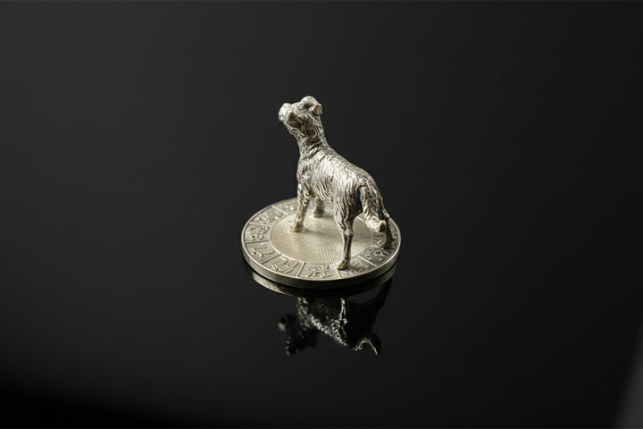 Ariete in Argento su Disco Zodiacale – Brandimarte Firenze