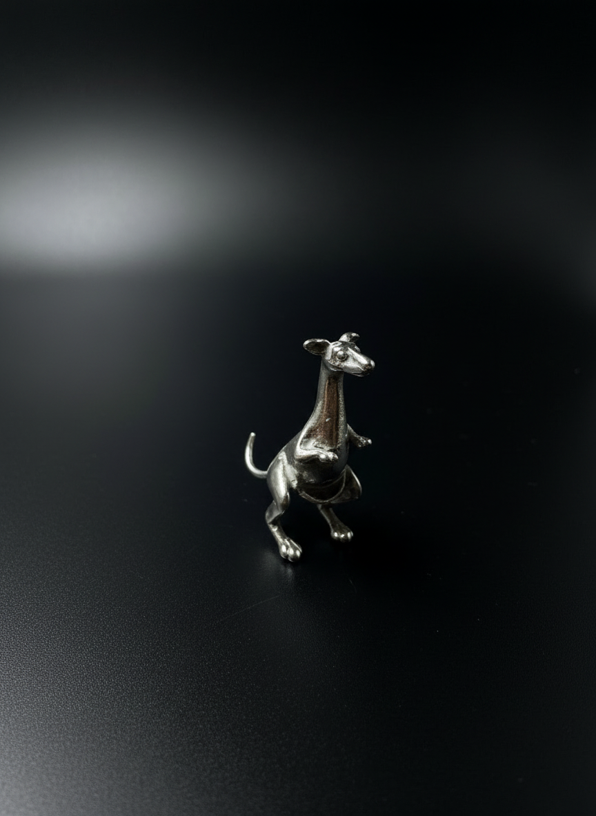 Canguro in Piedi in Argento 925
