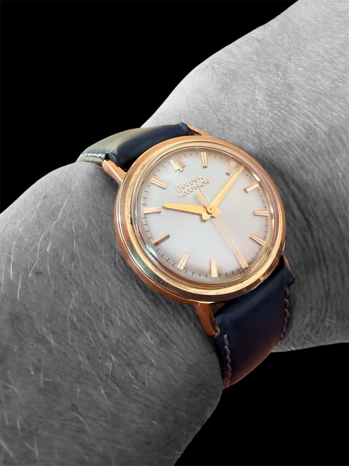 Bulova Accutron Calibro 214H – Oro Massiccio 18K – Anni '60