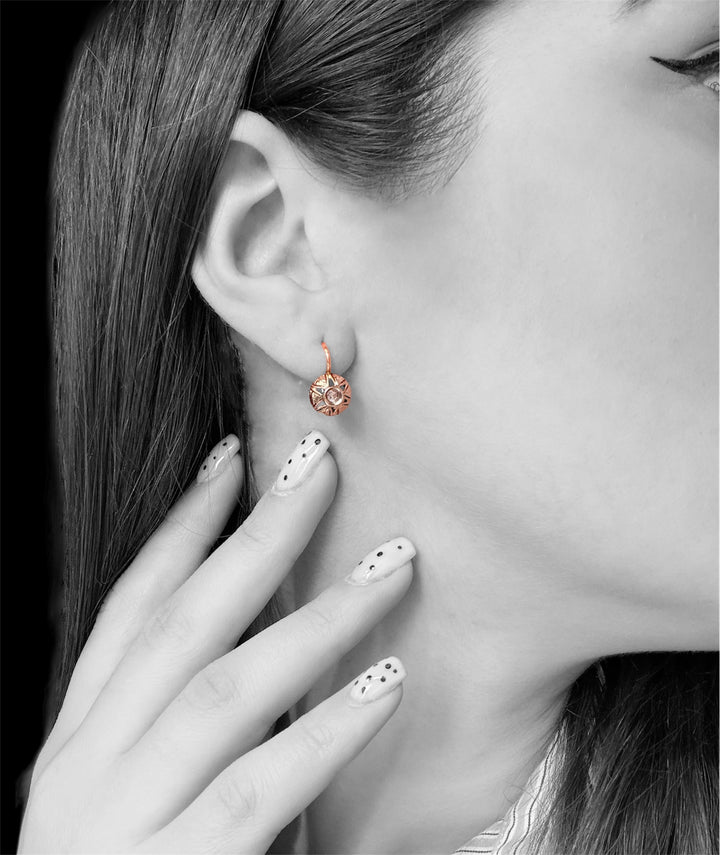 Orecchini al Lobo con Diamanti – Primo Novecento