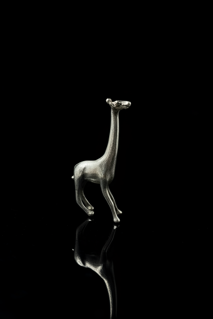 925 Sterling Silver Giraffe