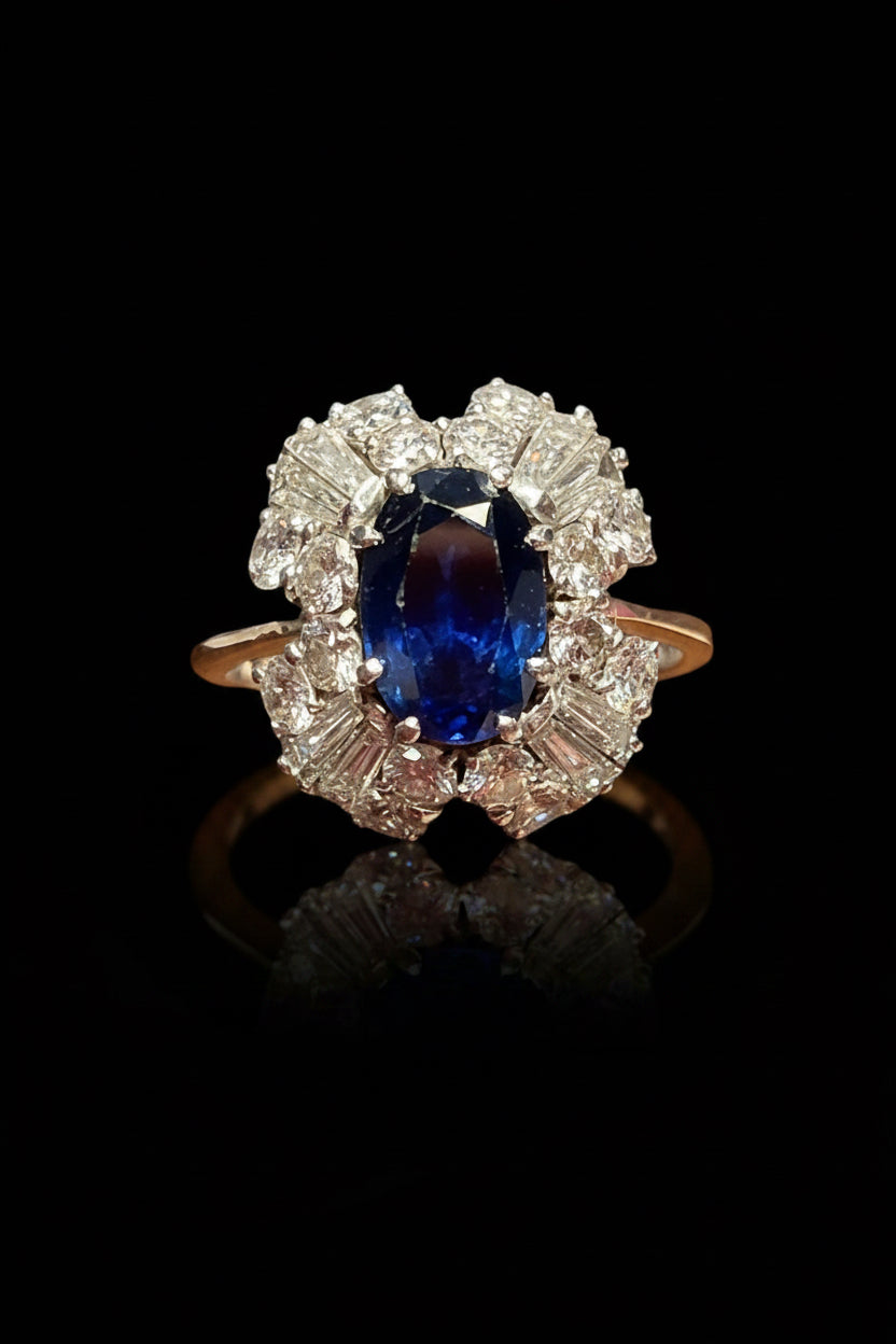 Anello “Scrigno di Zaffiro”