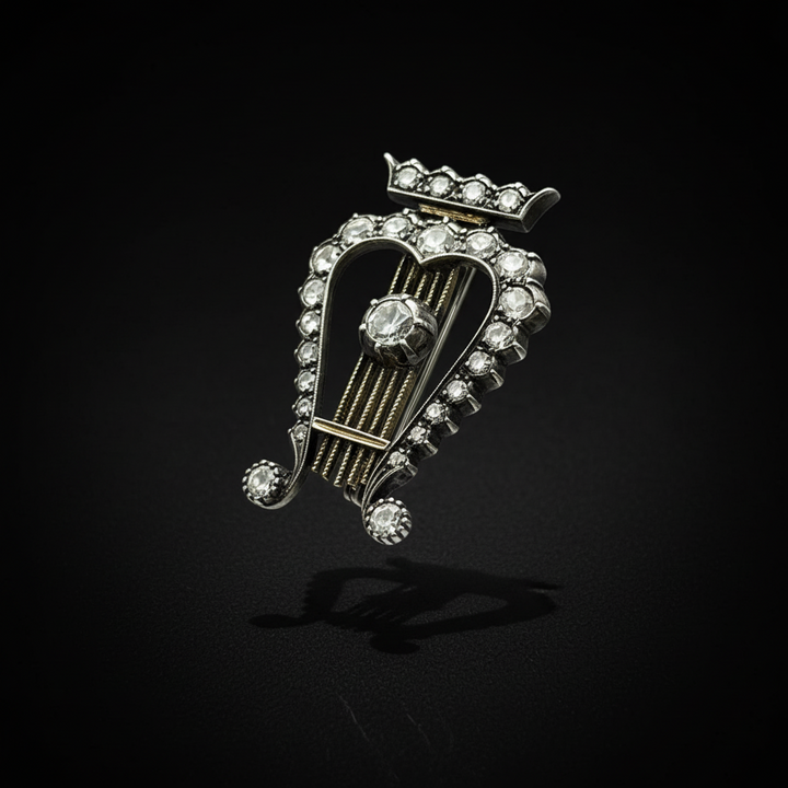 Spilla "Lira", Tardo XIX Secolo