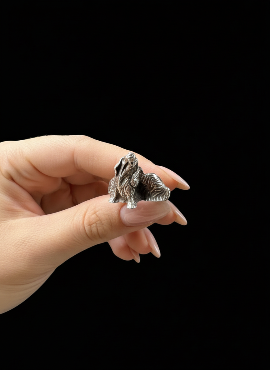 Cocker, in Argento 800