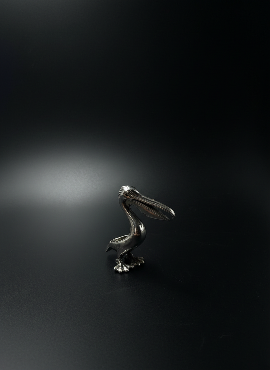 Pellicano in Argento 925