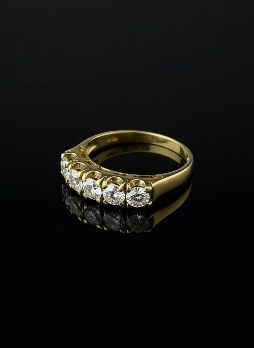 Rivière in Oro Giallo, ct.1,25