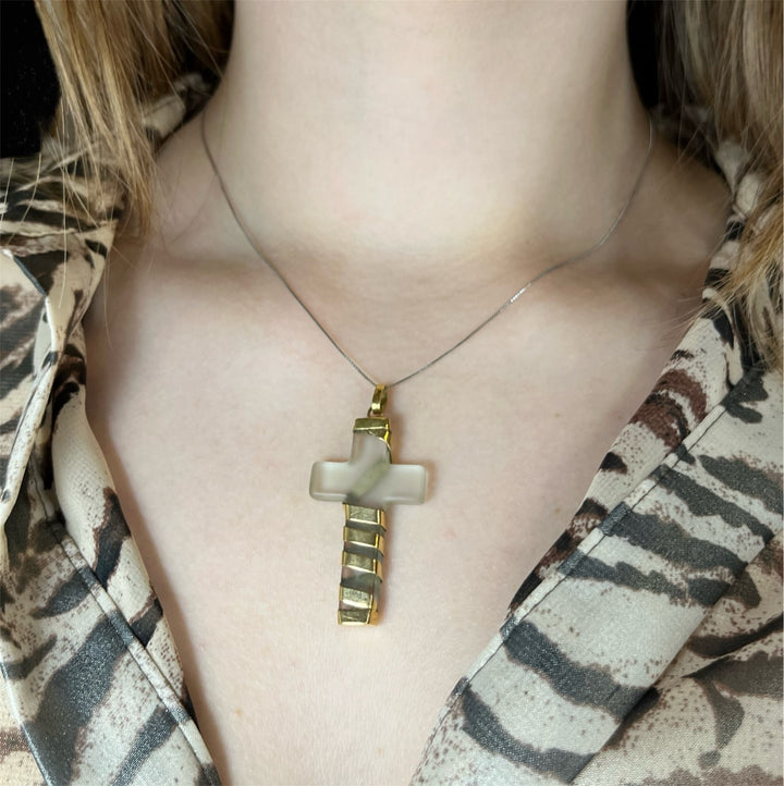 Croce in Cristallo di Rocca e Pro