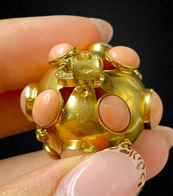 Ciondolo “Mina” con Corallo Rosa