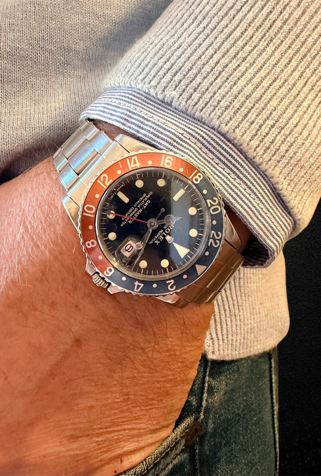 Rolex GMT-Master 1675 "Mark II" – Letnik 1969/70