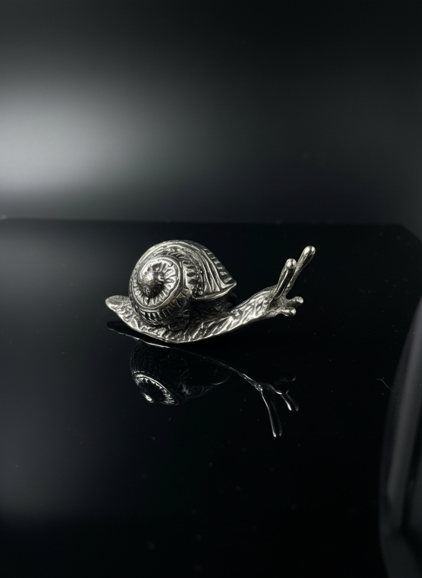 Lumaca in Argento 800