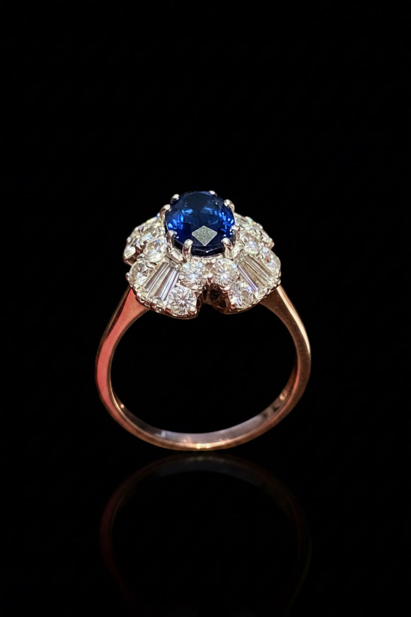 Anello “Scrigno di Zaffiro”