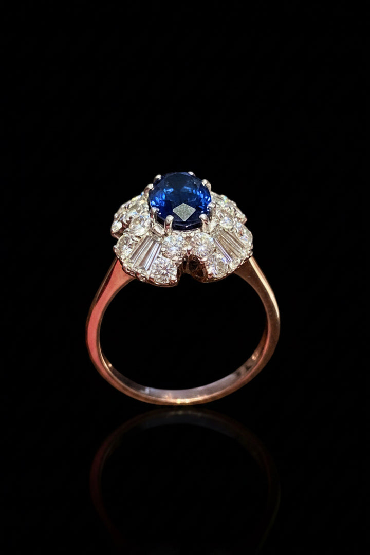 Anello “Scrigno di Zaffiro”