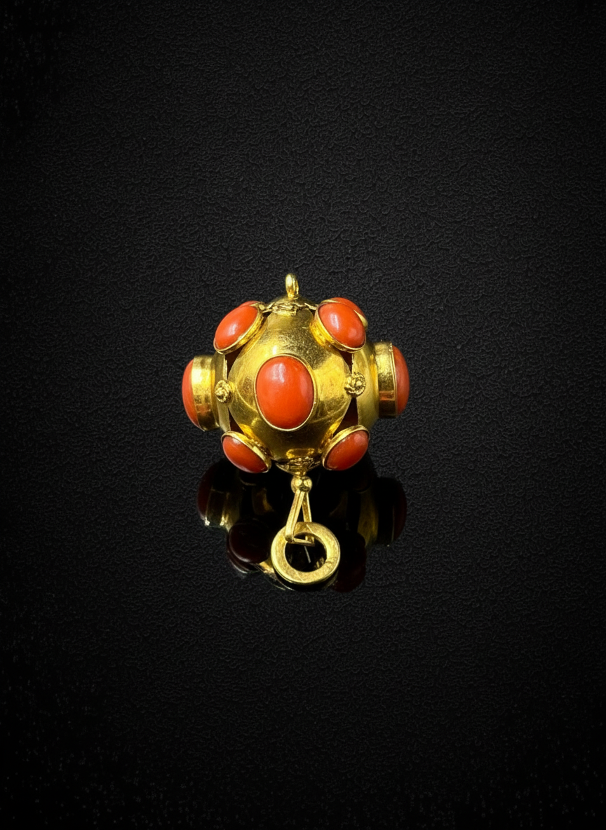 Ciondolo “Mina” con Corallo