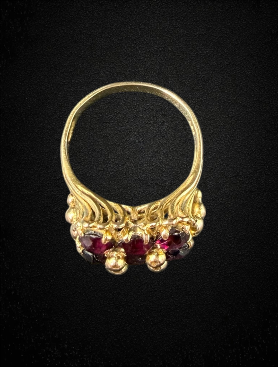 Anello con Granati Rodolite