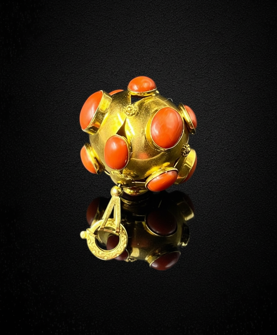 Ciondolo “Mina” con Corallo