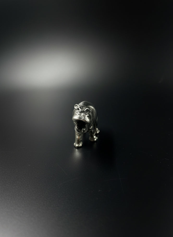 Ippopotamo in Argento 925