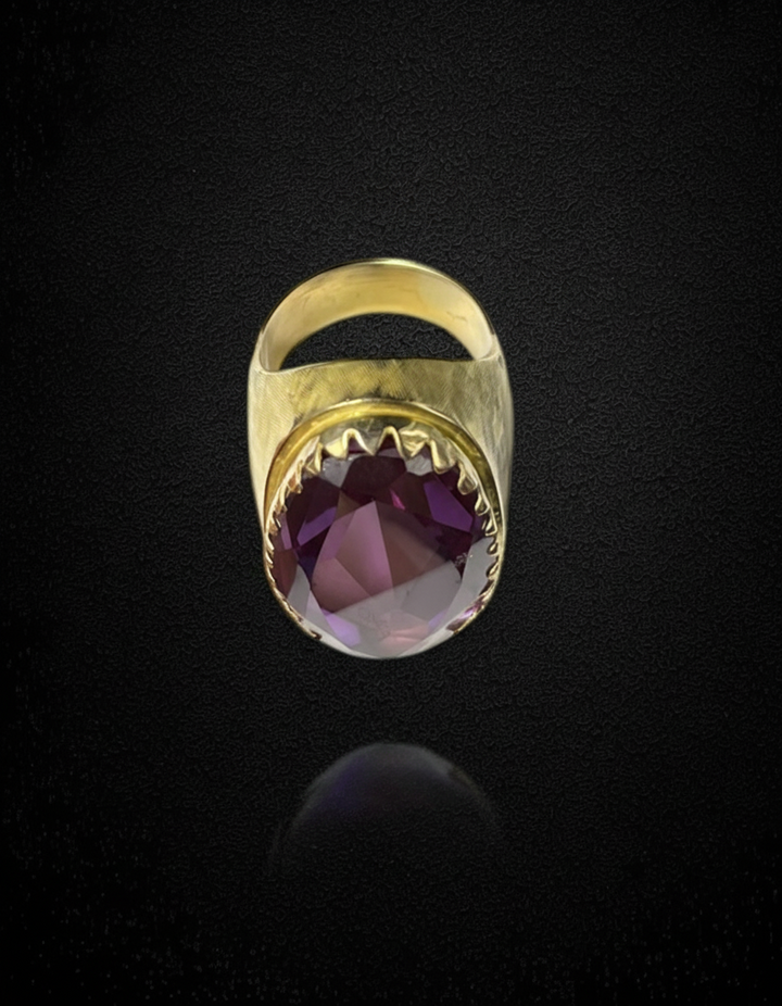 Anello Maestoso con Ametista