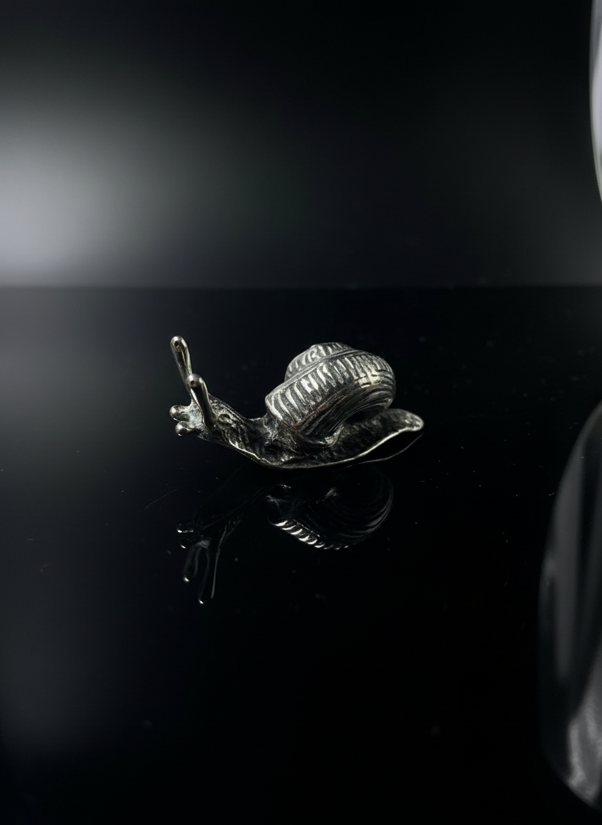 Lumaca in Argento 800